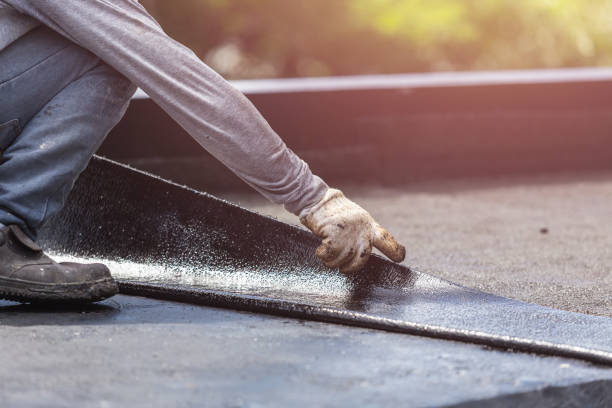 Professional Basement Waterproofing technician working in New Albany, IN